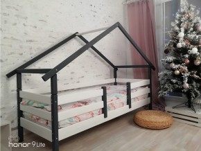 Кровать Сонечка одноярусная с крышей в Сатке - satka.mebel74.com | фото 1