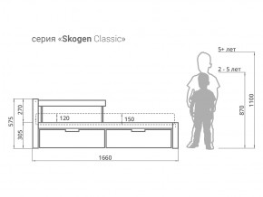 Кровать Svogen classic с ящиками и бортиком бежевый в Сатке - satka.mebel74.com | фото 2