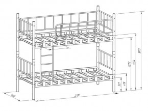 Кровать-трансформер Мальта серый с голубым в Сатке - satka.mebel74.com | фото 2