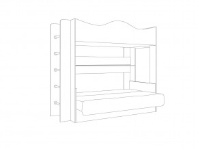 Кровать-трансформер Сити сонома/белый в Сатке - satka.mebel74.com | фото 3