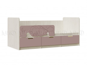 Кровать Юниор-4 800х1800 Шарли Pink в Сатке - satka.mebel74.com | фото 1