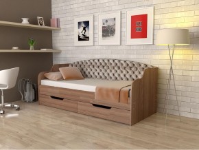 Кровать Юниор Тип 2 шимо темный-стяжка 800х1600 в Сатке - satka.mebel74.com | фото 1