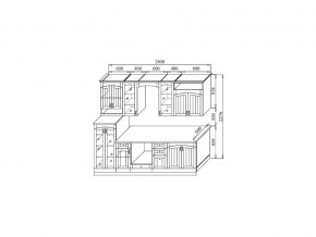 Кухня Кантри 2800 мм в Сатке - satka.mebel74.com | фото 2