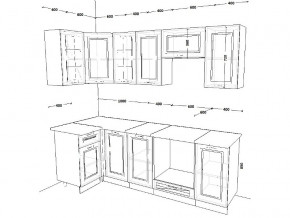 Кухонный гарнитур 5 Белый Вегас 1000х2400 мм в Сатке - satka.mebel74.com | фото 2