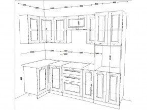 Кухонный гарнитур 9 Белый Вегас 1000х2500 мм в Сатке - satka.mebel74.com | фото 2