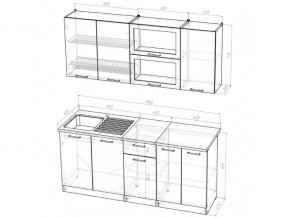 Кухонный гарнитур Алина макси 1800 мм в Сатке - satka.mebel74.com | фото 5