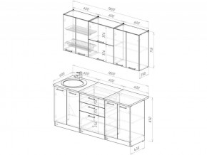 Кухонный гарнитур Антика макси 2 1800 мм в Сатке - satka.mebel74.com | фото 6