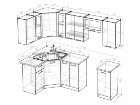 Кухонный гарнитур Арина оптима 1300х2500 мм в Сатке - satka.mebel74.com | фото 6