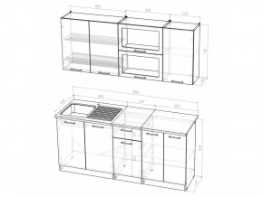 Кухонный гарнитур Лариса макси 3 1800 мм в Сатке - satka.mebel74.com | фото 5