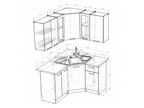 Кухонный гарнитур Лариса оптима 2 1500х1300 мм в Сатке - satka.mebel74.com | фото 5