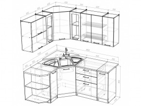 Кухонный гарнитур Лариса оптима 3 1500х1800 мм в Сатке - satka.mebel74.com | фото 5