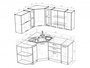 Кухонный гарнитур Лоретта оптима 1500х1800 мм в Сатке - satka.mebel74.com | фото 6