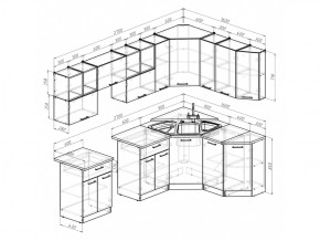 Кухонный гарнитур Надежда оптима 5 2700х1600 мм в Сатке - satka.mebel74.com | фото 5