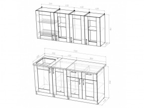 Кухонный гарнитур Ника демо 1700 мм в Сатке - satka.mebel74.com | фото 4