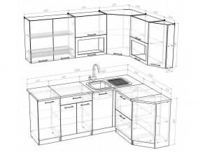 Кухонный гарнитур Ника мега прайм 2000х1500 мм в Сатке - satka.mebel74.com | фото 5