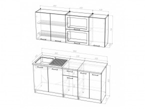 Кухонный гарнитур Ольга макси 3 1800 мм в Сатке - satka.mebel74.com | фото 5