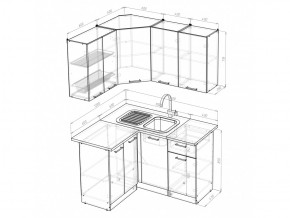 Кухонный гарнитур Ольга прайм 1 1200х1400 мм в Сатке - satka.mebel74.com | фото 6