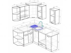 Кухонный гарнитур Ольга прайм 3 1500х2000 мм в Сатке - satka.mebel74.com | фото 6