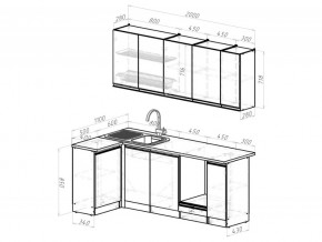 Кухонный гарнитур Сиена прайм 400 1100х2000 мм в Сатке - satka.mebel74.com | фото 6