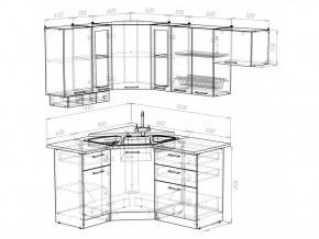 Кухонный гарнитур Симона литл 1300х2000 мм в Сатке - satka.mebel74.com | фото 6