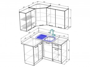 Кухонный гарнитур Симона прайм 1200х1400 мм в Сатке - satka.mebel74.com | фото 6