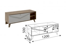 М06 ТВ-тумба малая в Сатке - satka.mebel74.com | фото