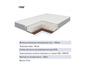 Матрас Григ 120х200 в Сатке - satka.mebel74.com | фото 2