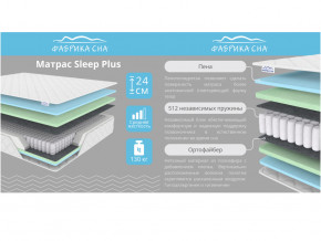 Матрас Sleep Plus шириной 1600 мм в Сатке - satka.mebel74.com | фото 2