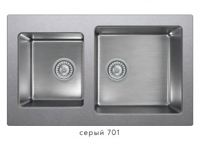 Мойка комбинированная Tolero twist TTS-840 Серый 701 в Сатке - satka.mebel74.com | фото 1