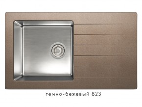 Мойка комбинированная Tolero twist TTS-860 Темно-бежевый 82 в Сатке - satka.mebel74.com | фото