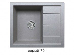 Мойка кварцевая Tolero R-107 Серый 701 в Сатке - satka.mebel74.com | фото 1