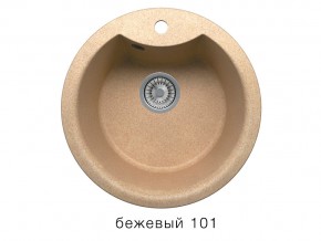 Мойка кварцевая Tolero R-108E Бежевый 101 в Сатке - satka.mebel74.com | фото 1