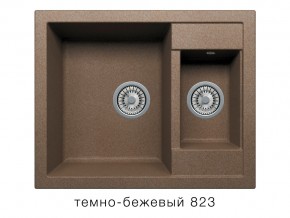 Мойка кварцевая Tolero R-109 Темно-бежевый 823 в Сатке - satka.mebel74.com | фото 1