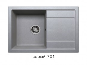 Мойка кварцевая Tolero R-112 Серый 701 в Сатке - satka.mebel74.com | фото 1