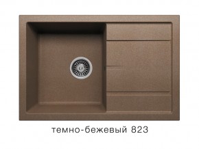 Мойка кварцевая Tolero R-112 Темно-бежевый 823 в Сатке - satka.mebel74.com | фото