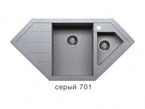 Мойка кварцевая Tolero R-114 Серый 701 в Сатке - satka.mebel74.com | фото