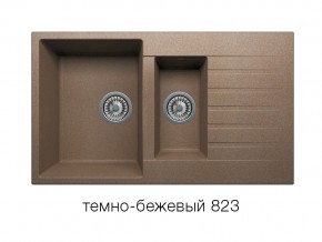 Мойка кварцевая Tolero R-118 Темно-бежевый 823 в Сатке - satka.mebel74.com | фото 1