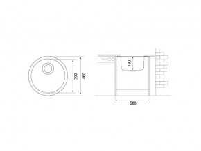 Мойка Longran Ultra ULS 460 в Сатке - satka.mebel74.com | фото 3