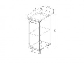 Н 30 Модуль нижний Без Столешницы МН 30 в Сатке - satka.mebel74.com | фото