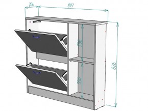 Обувница W102 в Сатке - satka.mebel74.com | фото 3