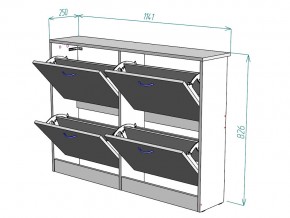 Обувница W11 в Сатке - satka.mebel74.com | фото 3