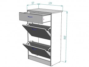 Обувница W21 в Сатке - satka.mebel74.com | фото 3