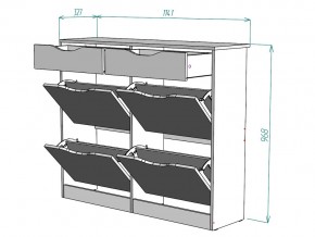 Обувница W26 в Сатке - satka.mebel74.com | фото 3