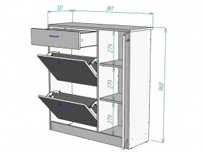 Обувница W35 в Сатке - satka.mebel74.com | фото 3