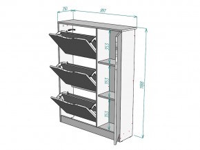 Обувница W40 в Сатке - satka.mebel74.com | фото 3