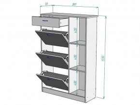 Обувница W41 в Сатке - satka.mebel74.com | фото 3