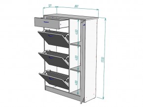 Обувница W43 в Сатке - satka.mebel74.com | фото 3