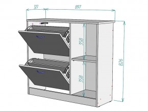 Обувница W66 в Сатке - satka.mebel74.com | фото 3