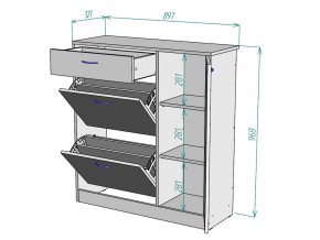 Обувница W73 в Сатке - satka.mebel74.com | фото 3