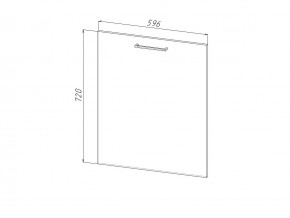 П 60 Комплект для посудомоечной машины 600 мм (цоколь + фасад) ЛДСП в Сатке - satka.mebel74.com | фото